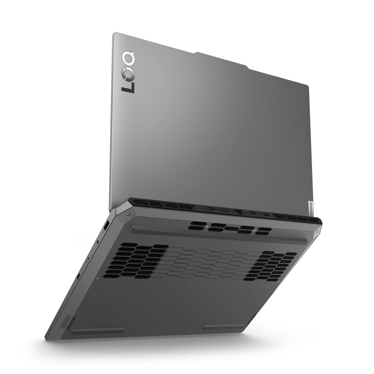 Portátil Gaming Lenovo LOQ 15ARP9, Ryzen 5-7232HS, 24GB, 512GB SSD, Nvidia GeForce RTX 3050 6GB, 15,6", W11 Gris Lunar-7