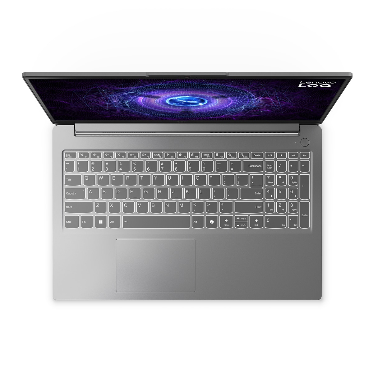 Portátil Gaming Lenovo LOQ 15IAX9E, i7-12650HX, 16GB, 512GB SSD, Nvidia GeForce RTX 4050 6GB, 15,6", W11 Gris Lunar-3
