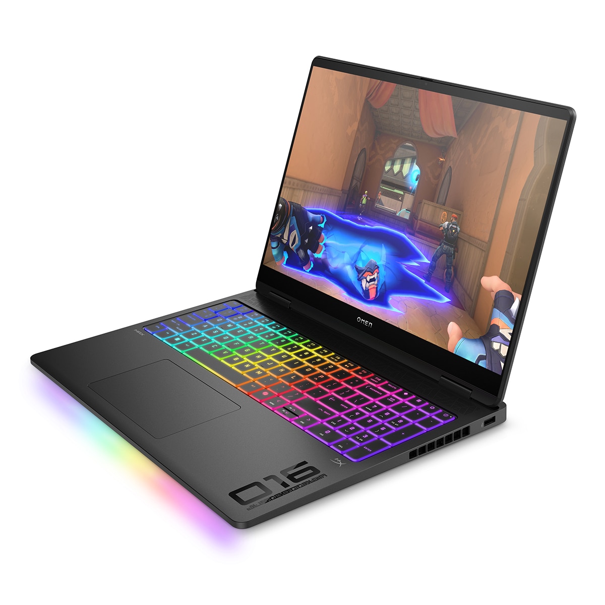 Portátil Gaming OMEN MAX 16-ak0002ns, Copilot+PC, Ryzen AI 9 HX 375, 32GB, 1TB SSD, Nvidia GeForce RTX 5080 16GB, 16", W11 Negro-4