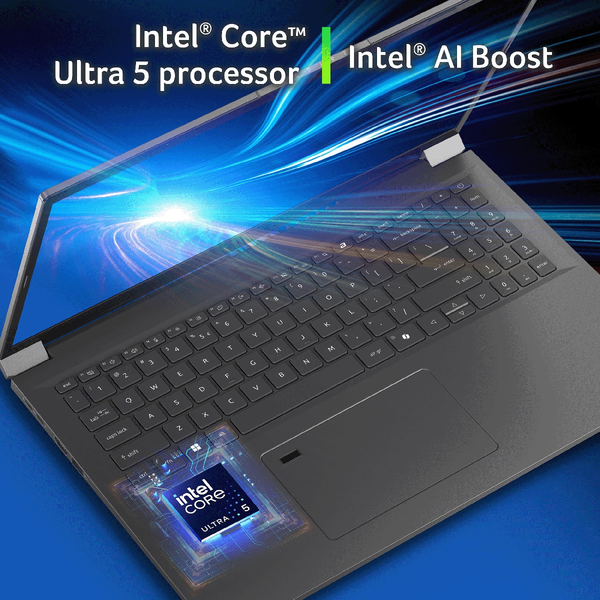 Portátil Acer Aspire 16, Intel Core Ultra 5-115U, 16GB, 1TB SSD, 16", W11 Plata-2