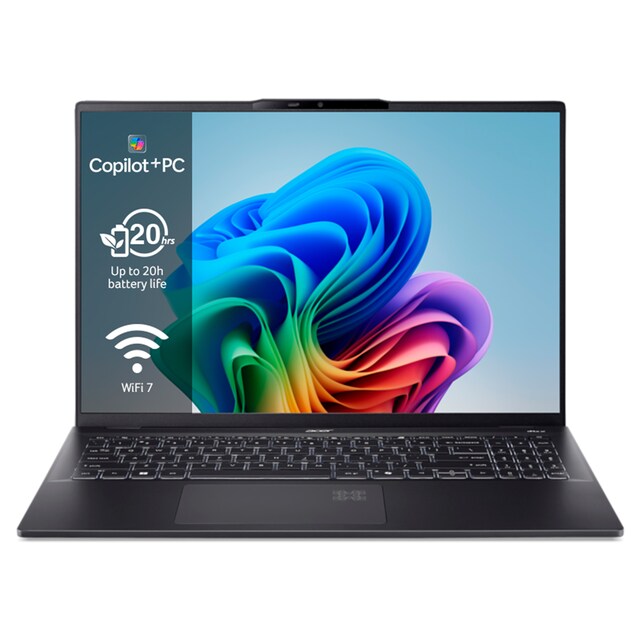 Portátil Acer Swift 16 AI SF16-51 Copilot+ PC, Intel Core Ultra 7 258V, 32GB, 1TB SSD, 16
