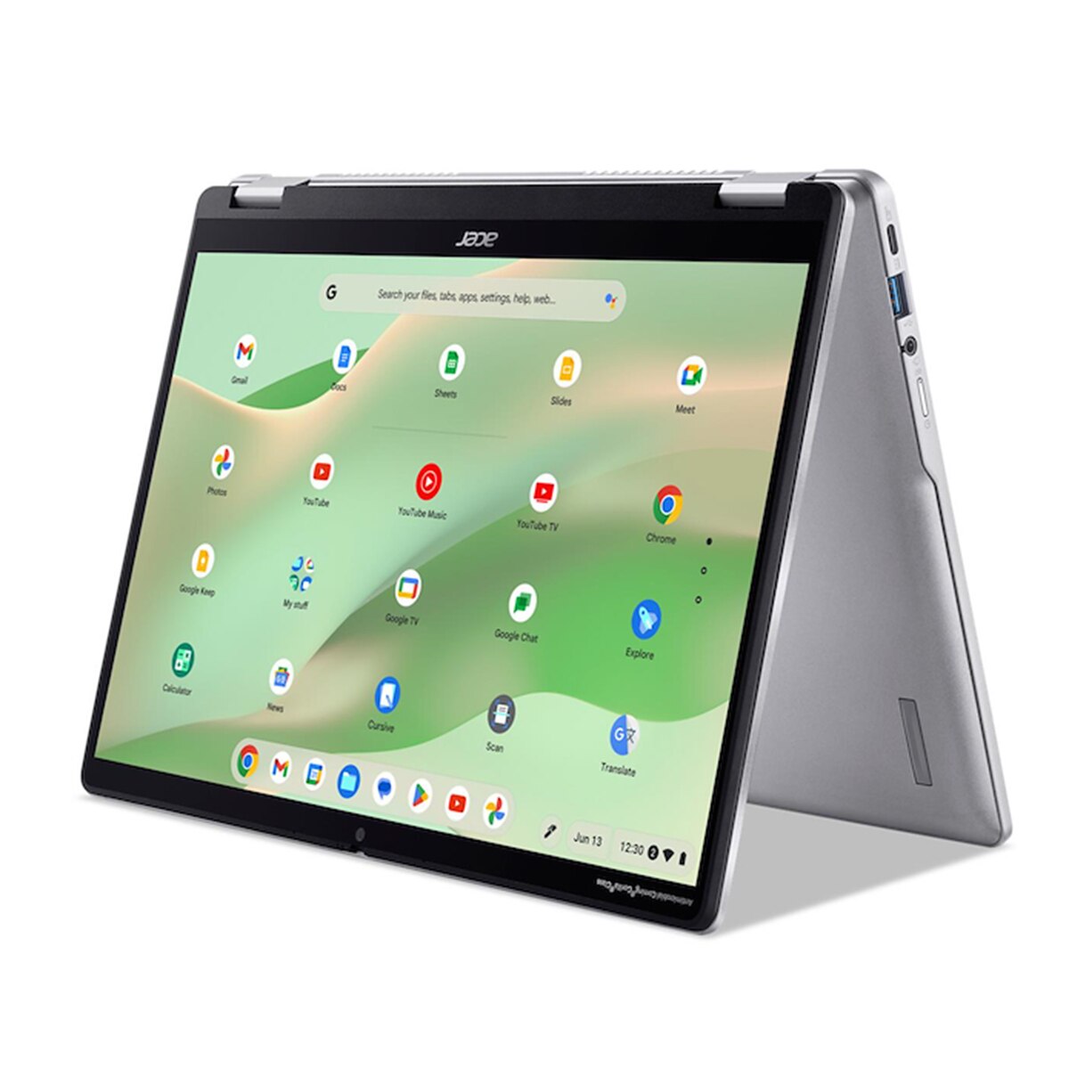 Acer Chromebook Spin 314 - Ordenador Portátil Convertible 14'' Intel N100, 8GB, 128GB, ChromeOS, Color Gris Plata-5