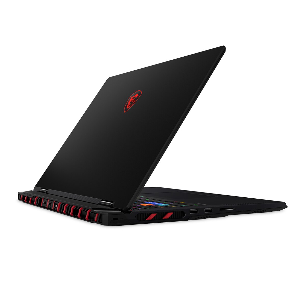Portátil Gaming MSI Raider A18 HX A9WIG-040ES, Ryzen 9-9955HX3D, 64GB, 2TB SSD, Nvidia GeForce RTX 5080 16GB, 18", W11 Negro-3