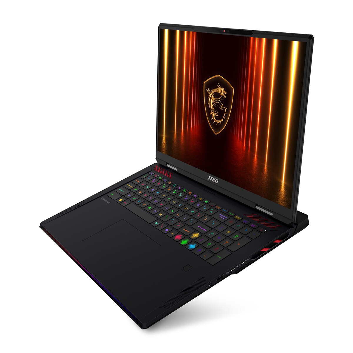 Portátil Gaming MSI Raider A18 HX A9WIG-040ES, Ryzen 9-9955HX3D, 64GB, 2TB SSD, Nvidia GeForce RTX 5080 16GB, 18", W11 Negro-4