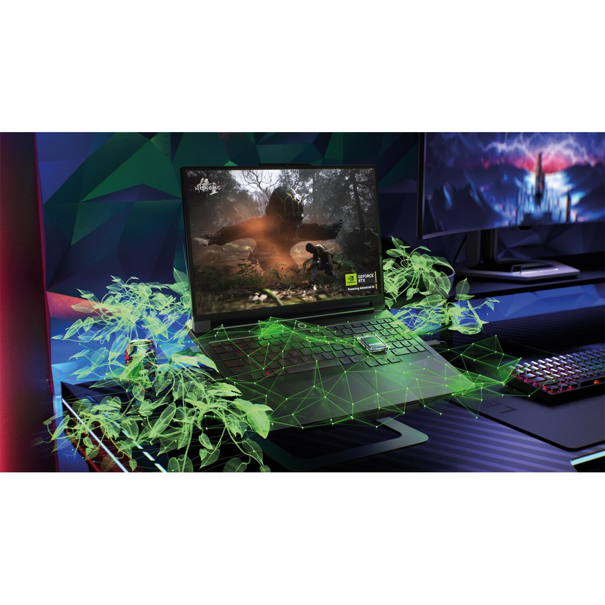 Portátil Lenovo Legion Pro 7 16IAX10H, Intel Core Ultra 9-275HX, 64GB, 1TB SSD, GeForce RTX 5080 16GB, 16", Sin SO - Negro Negro-11