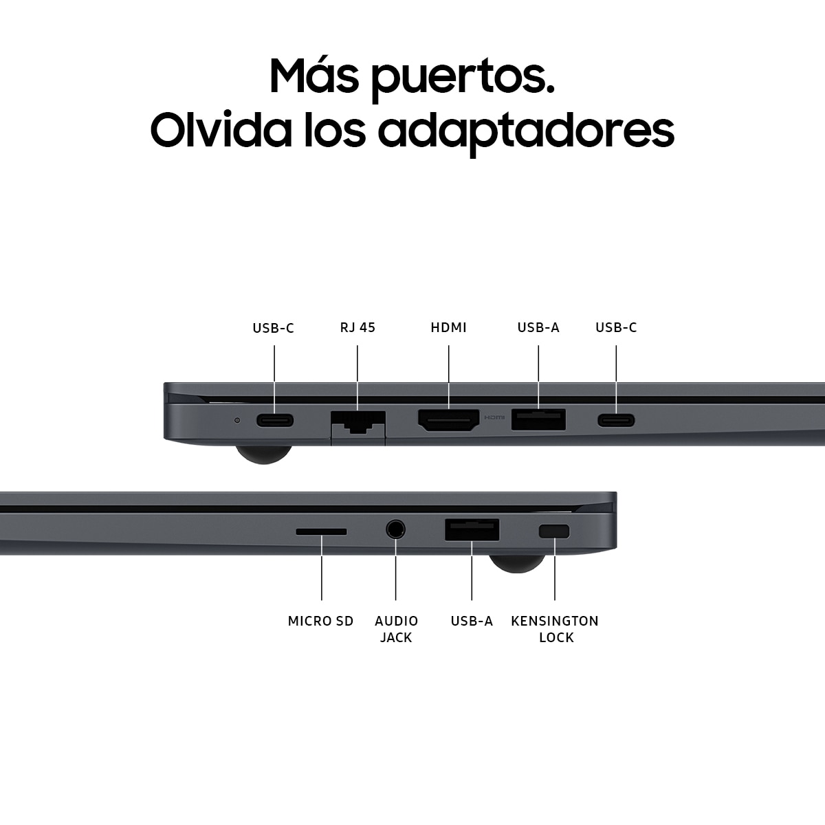 Portátil Samsung Galaxy Book4 NP750XGJ-KG4ES, i7-1355U, 16GB, 1TB SSD, 15,6", W11 Gris Grafito-7