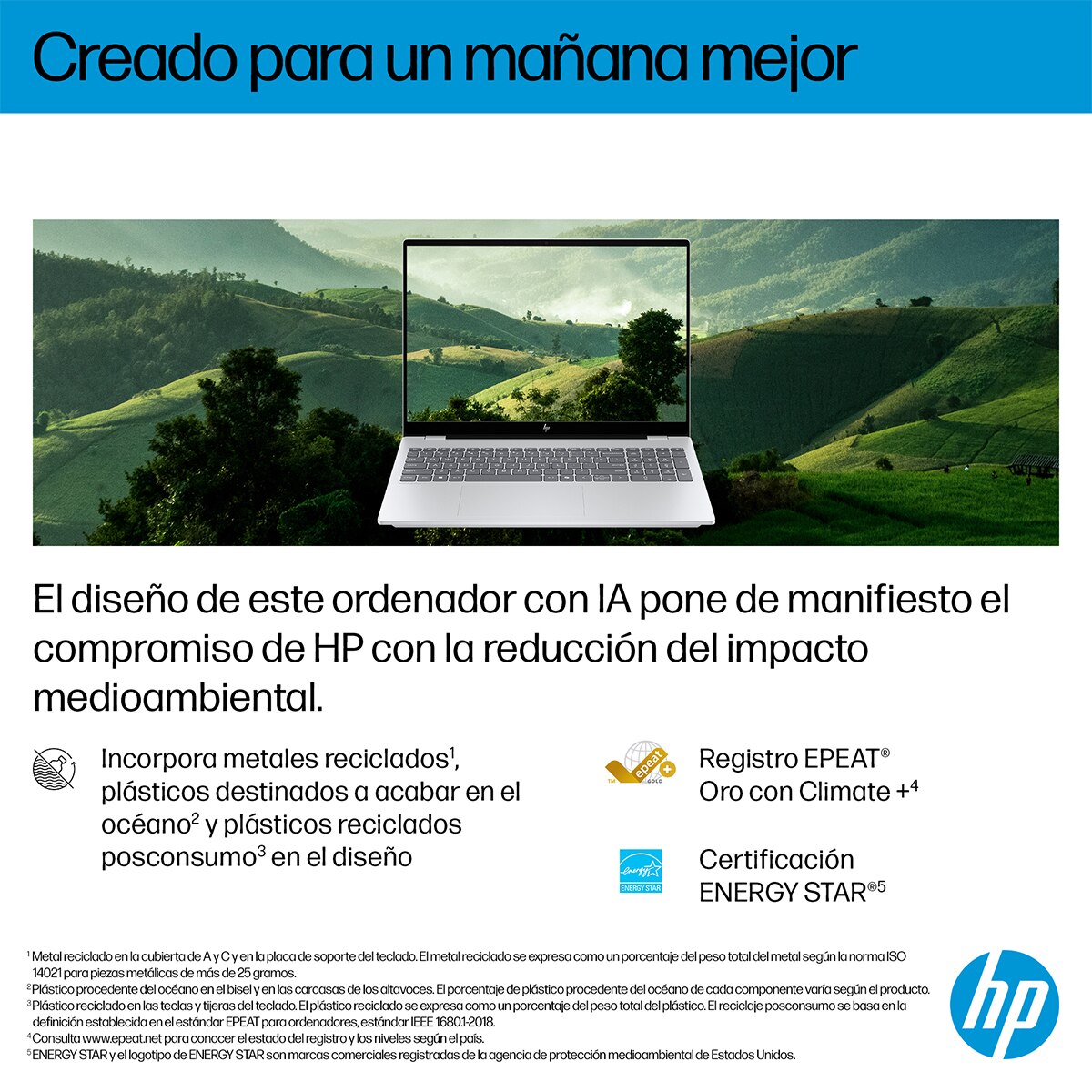 Portátil HP OmniBook 7 16-ay0000ns, Intel Core Ultra 7-255H, 32GB, 1TB SSD, NVIDIA GeForce RTX 4050 6GB, 16" OLED, W11 Plata-9