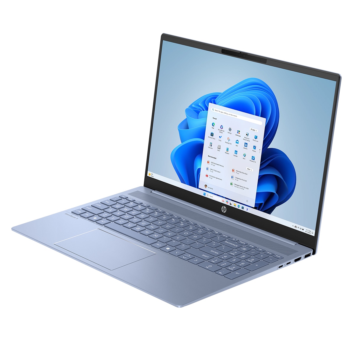 Portátil HP OmniBook 5 16-af1000ns, Intel Core Ultra 7-255U, 32GB, 1TB SSD, 16", W11 Azul-4