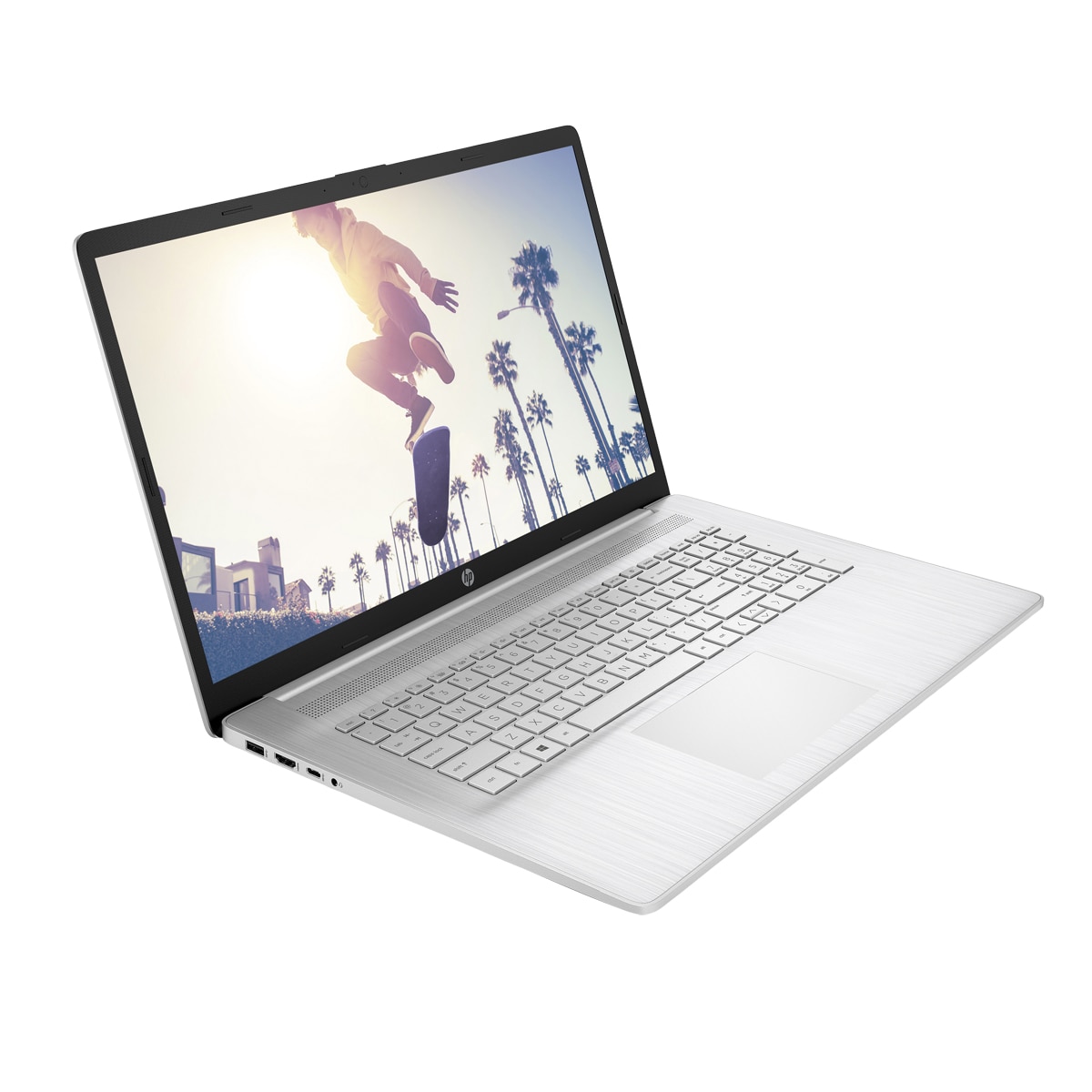 Portátil HP 17-cp2004ns, Ryzen 5-7520U, 16GB, 512GB SSD, 17,3", W11 Plata-2