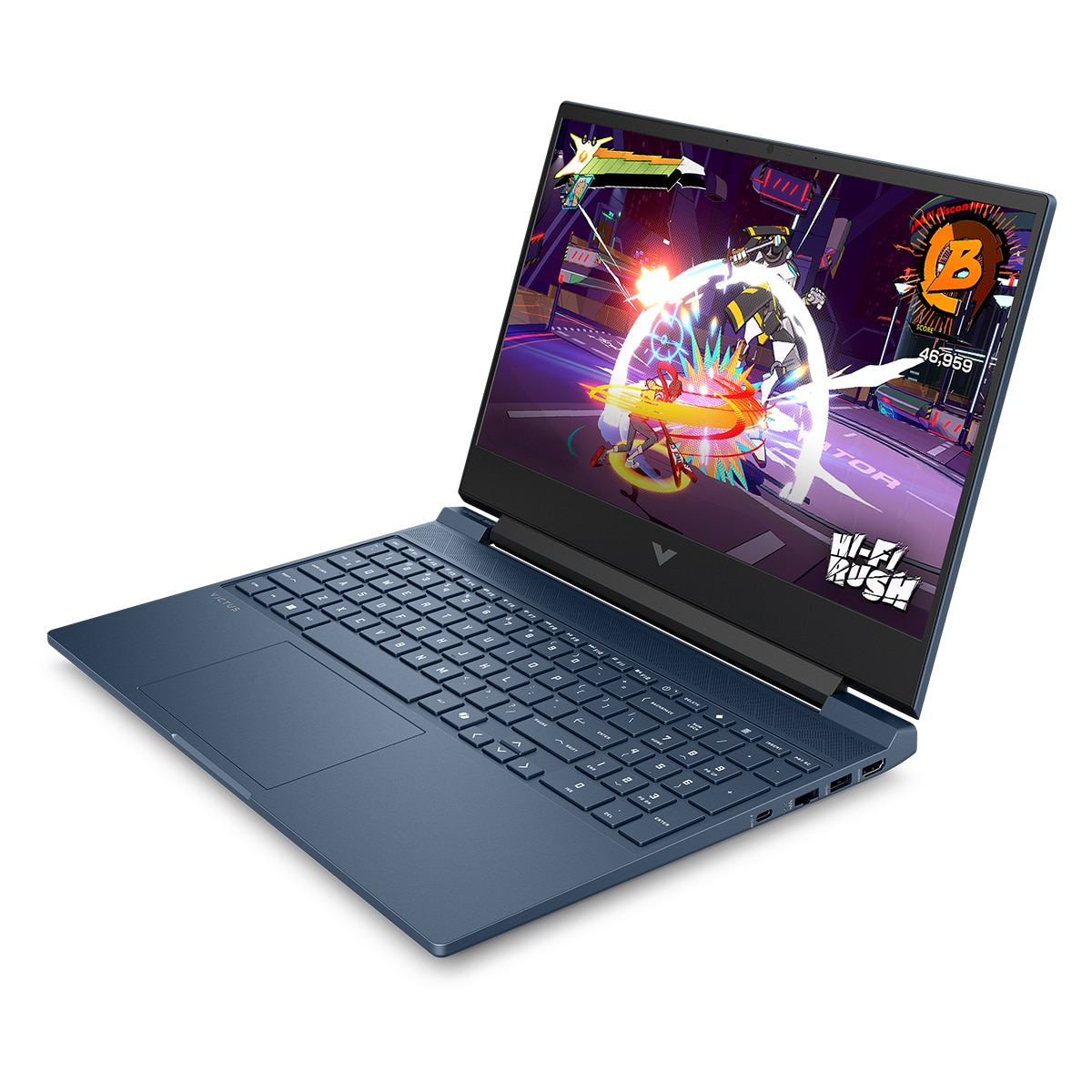 Portátil Gaming HP VICTUS 15-fa2055ns, i7-13620H, 16GB, 512GB SSD, Nvidia GeForce RTX 4050 6GB, 15,6", Sin SO Azul-4