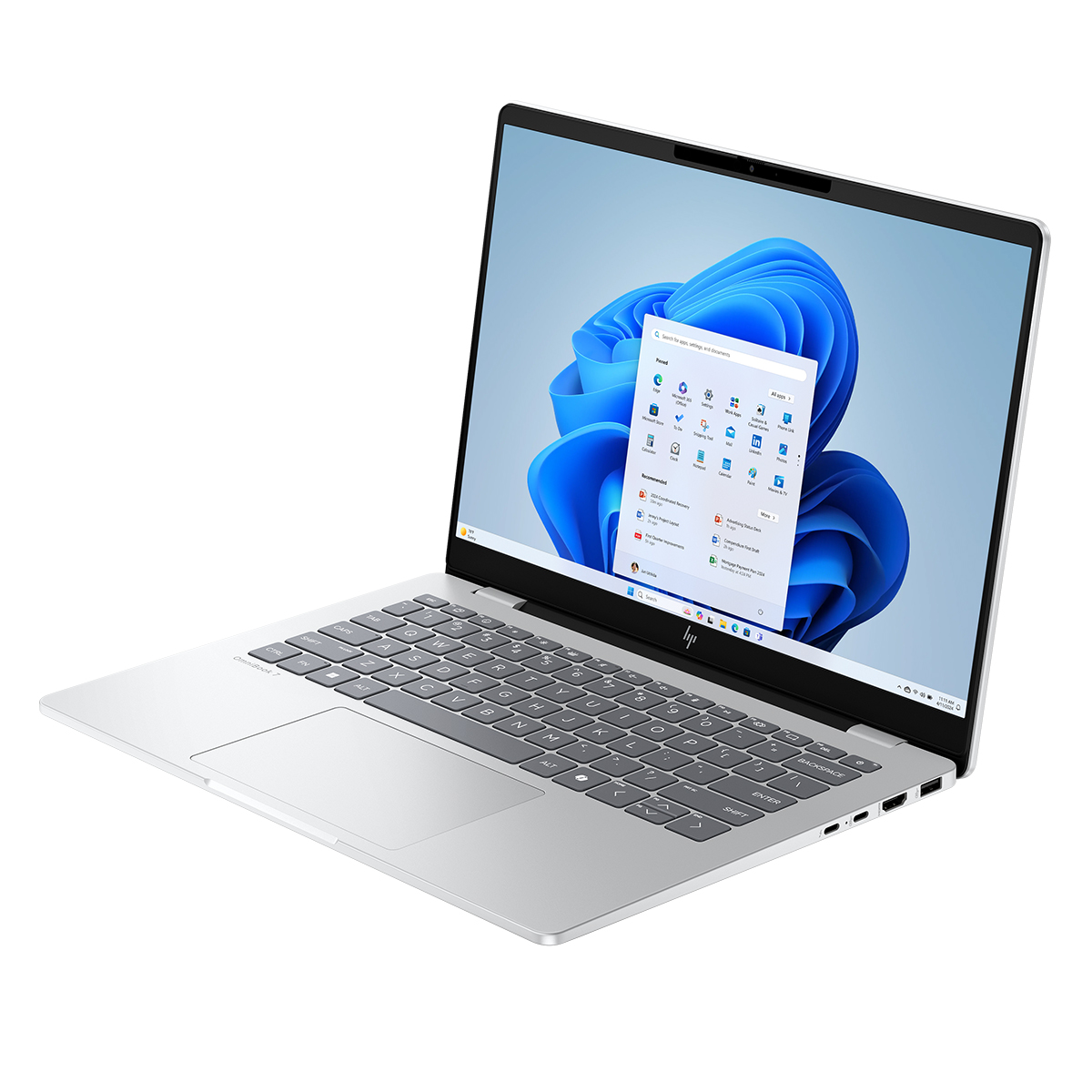 Portátil HP OmniBook 7 14-fr0027ns, Intel Core Ultra 7 EVO-255U, 16GB, 1TB SSD, 14" OLED, W11 Plata-4