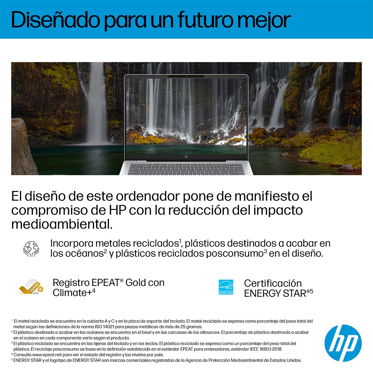 Portátil HP OmniBook 7 14-fr0001ns, Intel Core Ultra 5 EVO-225U, 16GB, 1TB SSD, 14" OLED, W11 Plata-9