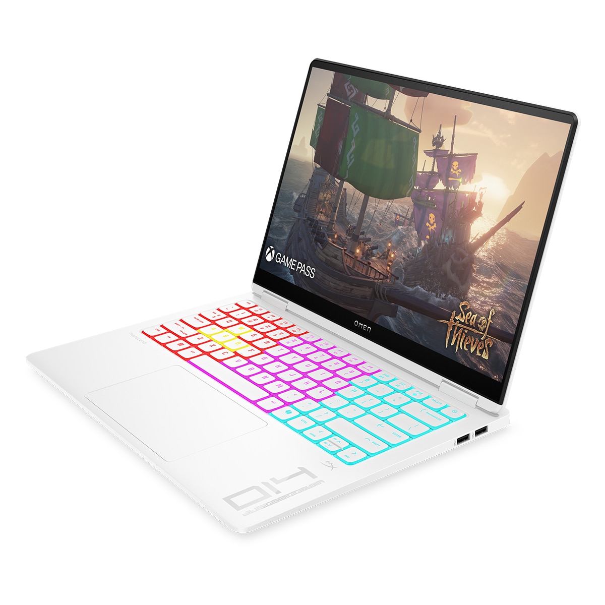 Portátil Gaming HP OMEN Transcend 14-fb1003ns, Intel Core Ultra 9-285H, 64GB, 1TB SSD, Nvidia GeForce RTX 5070 8GB, 14" OLED, W11 Blanco-4