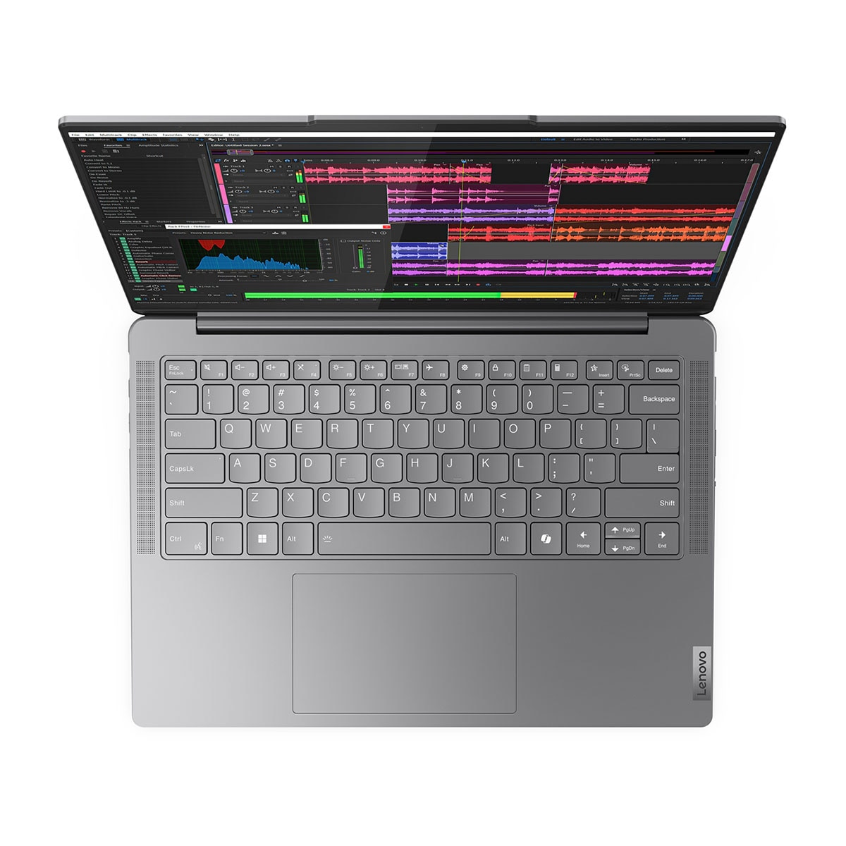 Portátil Lenovo Yoga Slim 7 14IMH9, Intel Core Ultra 7-155H, 32GB, 1TB SSD, 14" OLED, W11 Gris Lunar-10
