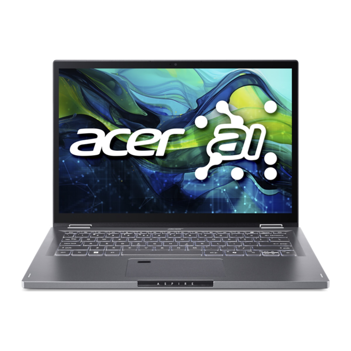 Convertible 2 en 1 ACER Aspire Spin 14, Intel Core Ultra 5-115U, 16 GB, 1TB SSD, 14", W11 Gris-2