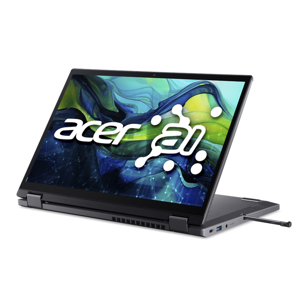 Convertible 2 en 1 ACER Aspire Spin 14, Intel Core Ultra 5-115U, 16 GB, 1TB SSD, 14", W11 Gris-4