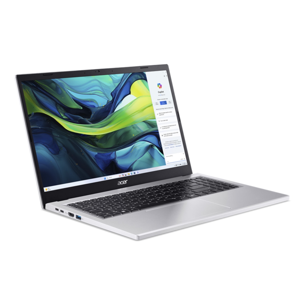 Portátil ACER Aspire Go 15, i7-13620H, 16GB, 1TB SSD, 15.6", W11 Plata-2