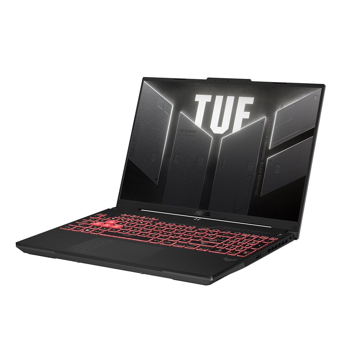 Portátil Gaming ASUS TUF A16 FA607NUG-RL132W, Ryzen 7-7445HS, 16GB, 512GB SSD, Nvidia GeForce RTX4050, 16", W11 Gris-4