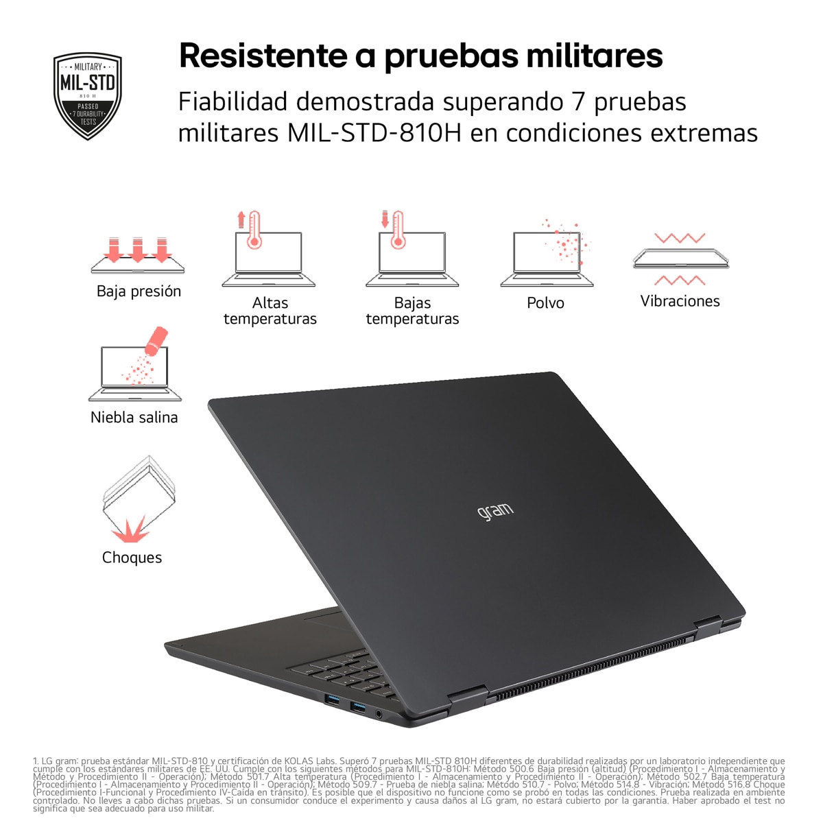 Portátil  LG gram pro 16Z90TS-G.AU99B con AI, Intel Core Ultra 9-288V, 32GB, 1TB SSD, 16", W11 Gris metálico-5