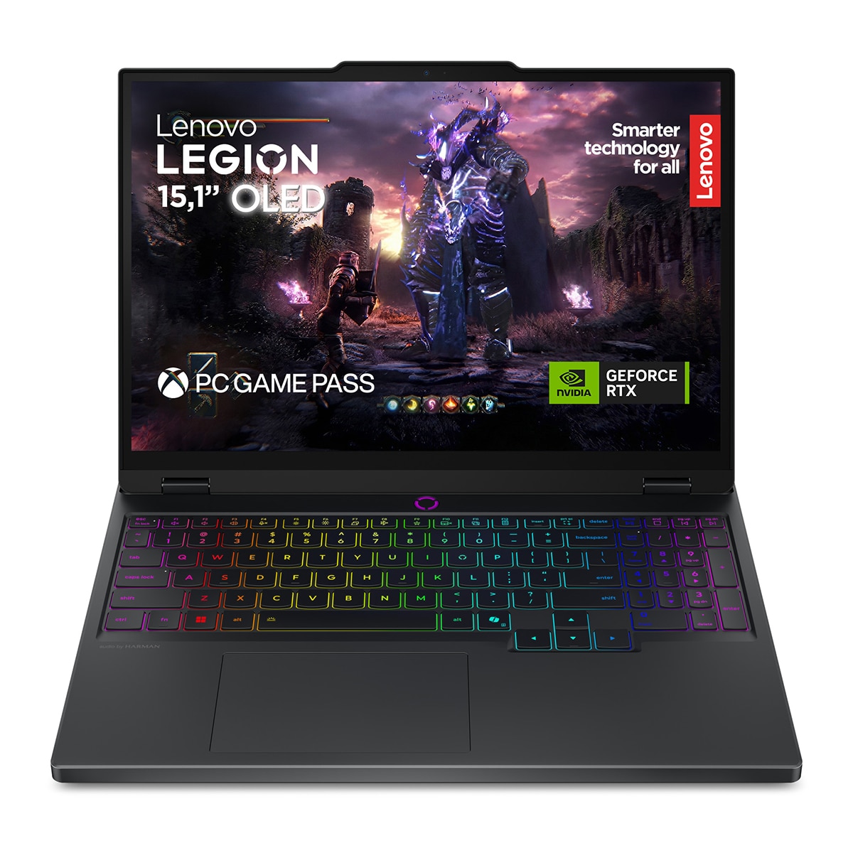 Imagen 0 de Portátil Gaming Lenovo Legion 5 15IRX10, i7-14700HX, 32GB, 1TB SSD, GeForce RTX 5060 8GB, 15,1", W11