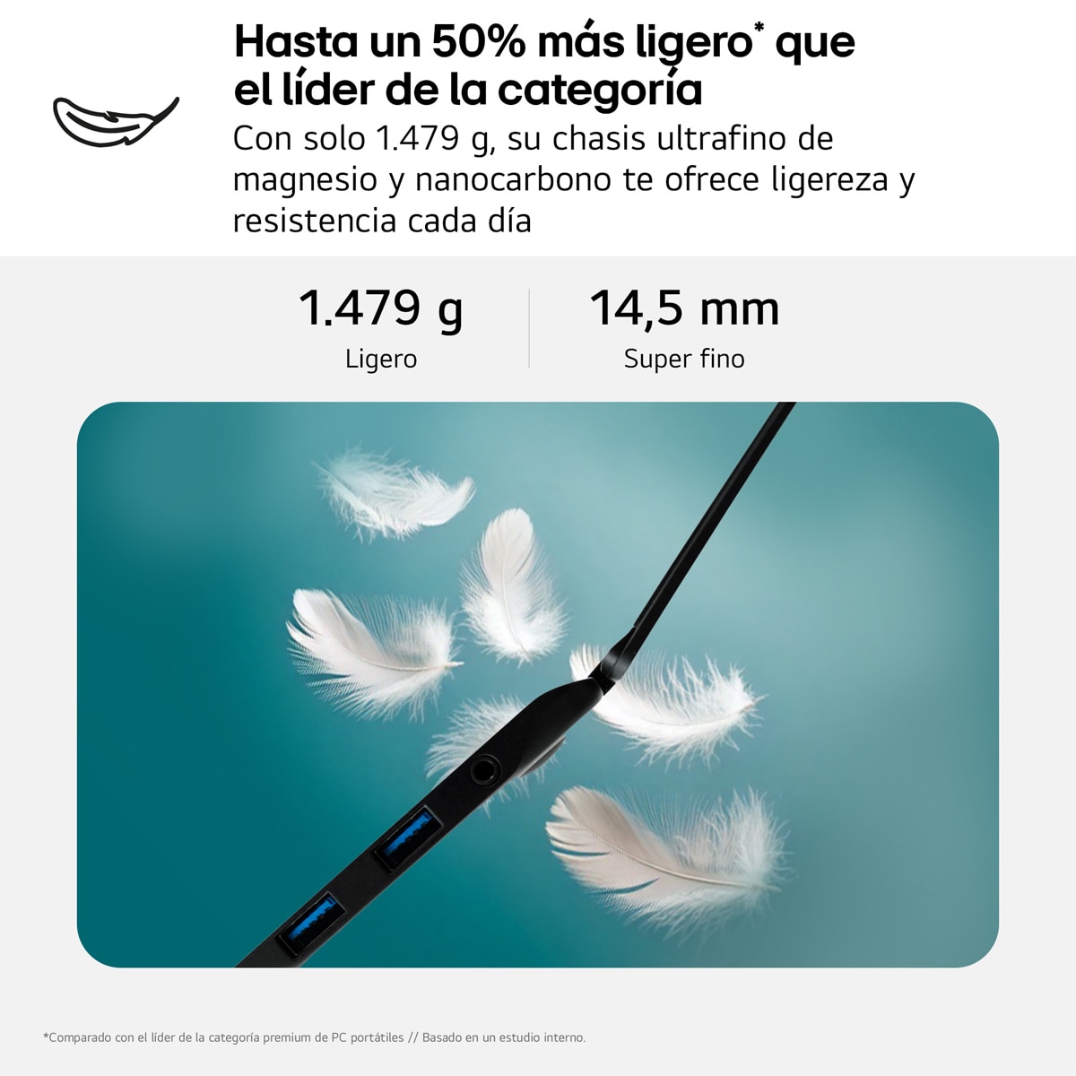 POrtátil LG gram pro 17Z90TR-E.AD88B, Intel Core Ultra 7-255H , 32GB, 1TB SSD, Nvidia GeForce RTX 5050 8GB, 17", W11 Negro-3