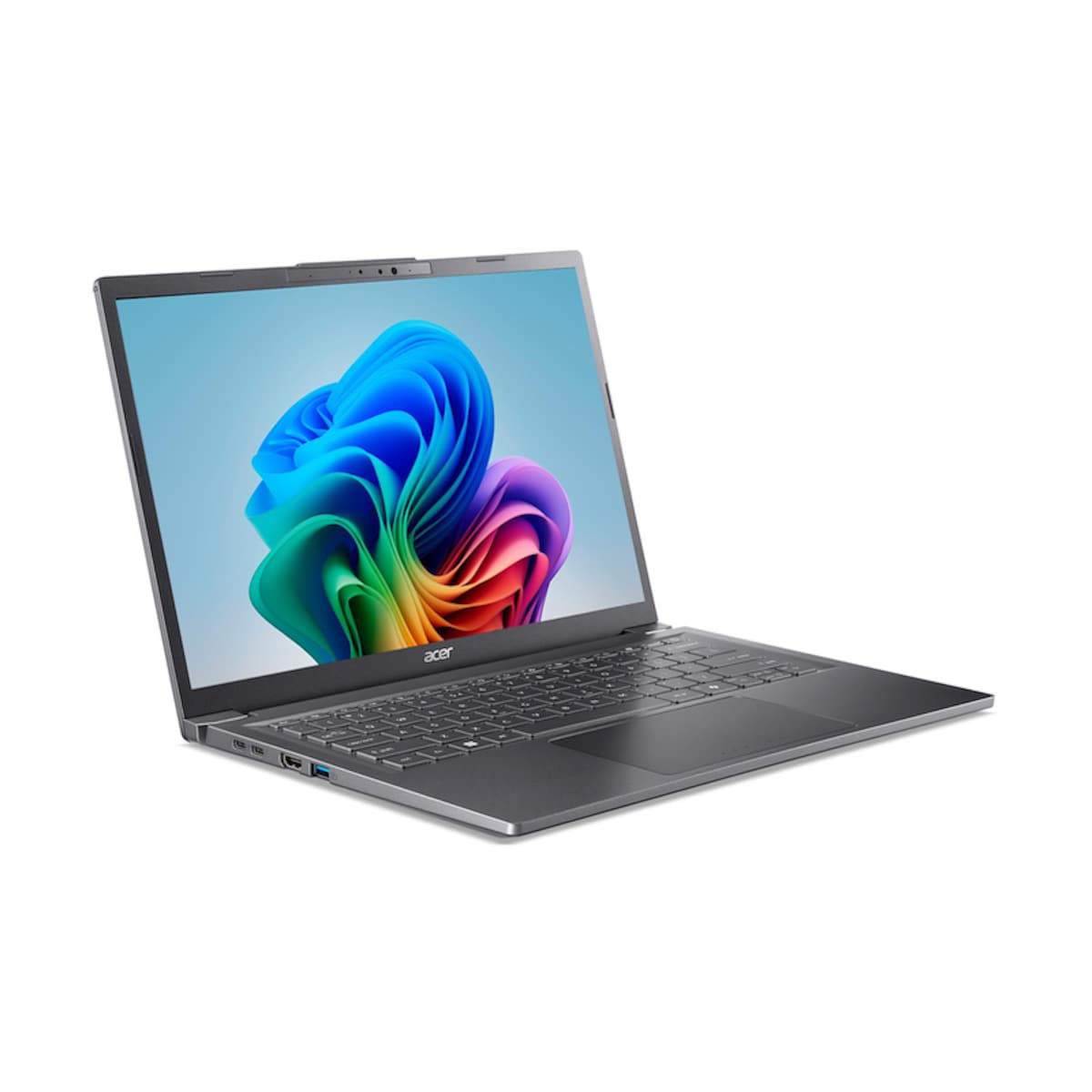 Portátil ACER Aspire 14 AI Copilot+ PC, Intel Core Ultra 7-256V, 16GB, 1TB SSD, 14" OLED, W11 Gris-2