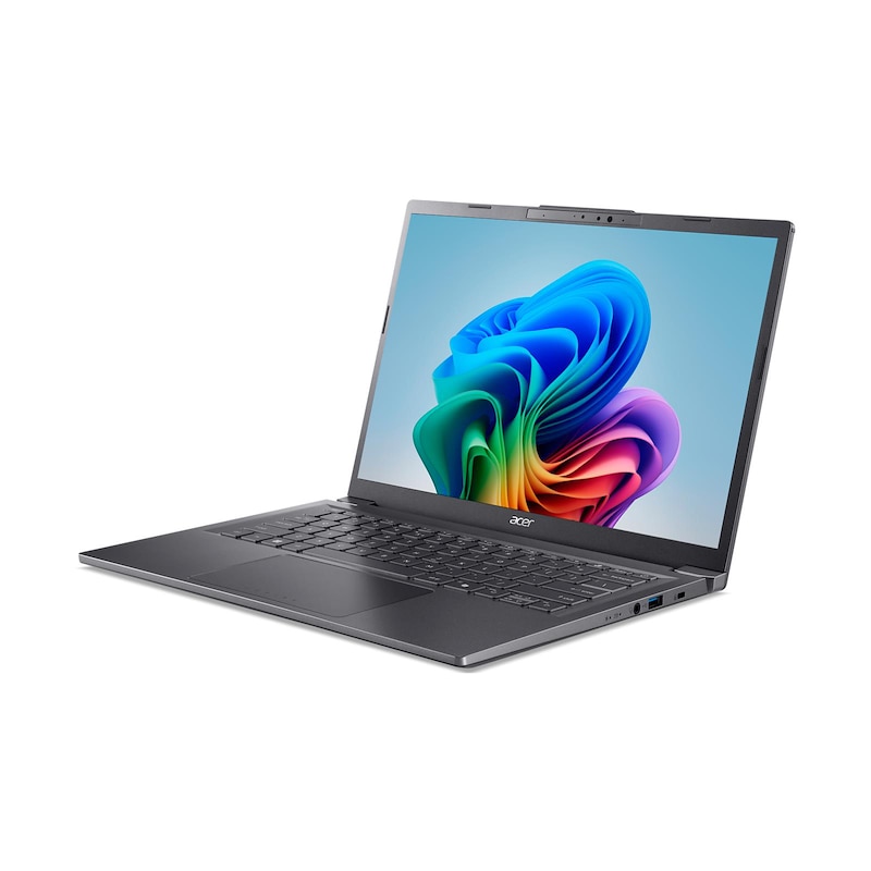 Portátil ACER Aspire 14 AI Copilot+ PC, Intel Core Ultra 7-256V, 16GB, 1TB SSD, 14" OLED, W11 Gris-10