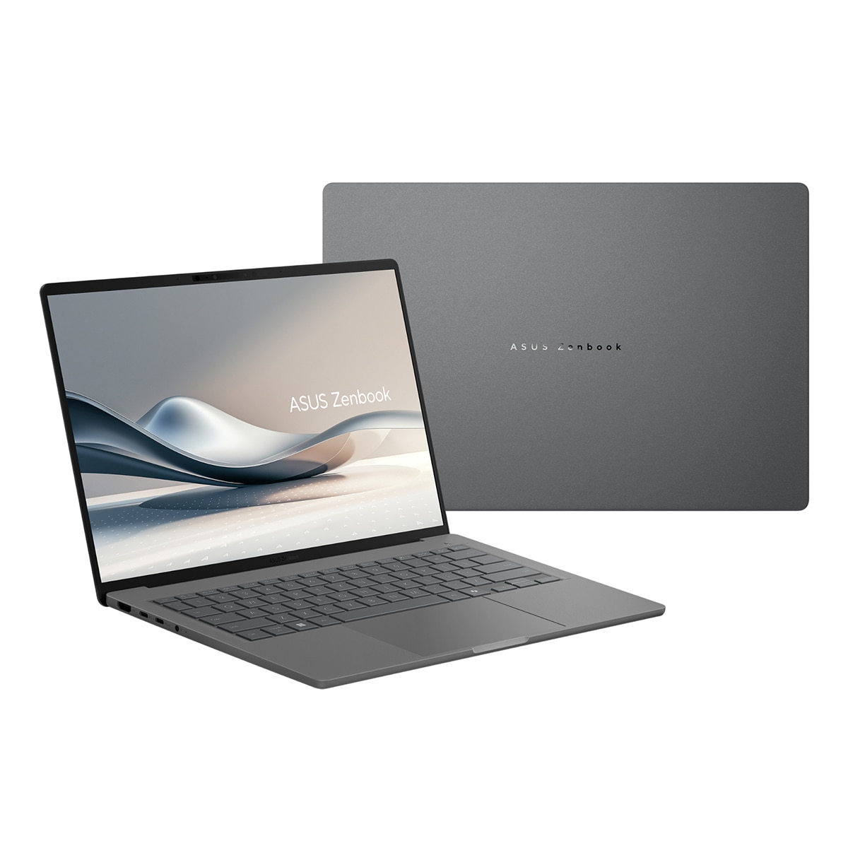 Portátil ASUS Zenbook A14 UX3407QA-QD220W Copilot+ PC, Qualcomm Snapdragon X1-26-100, 32GB, 1 TB SSD, 14", W11 Gris-7