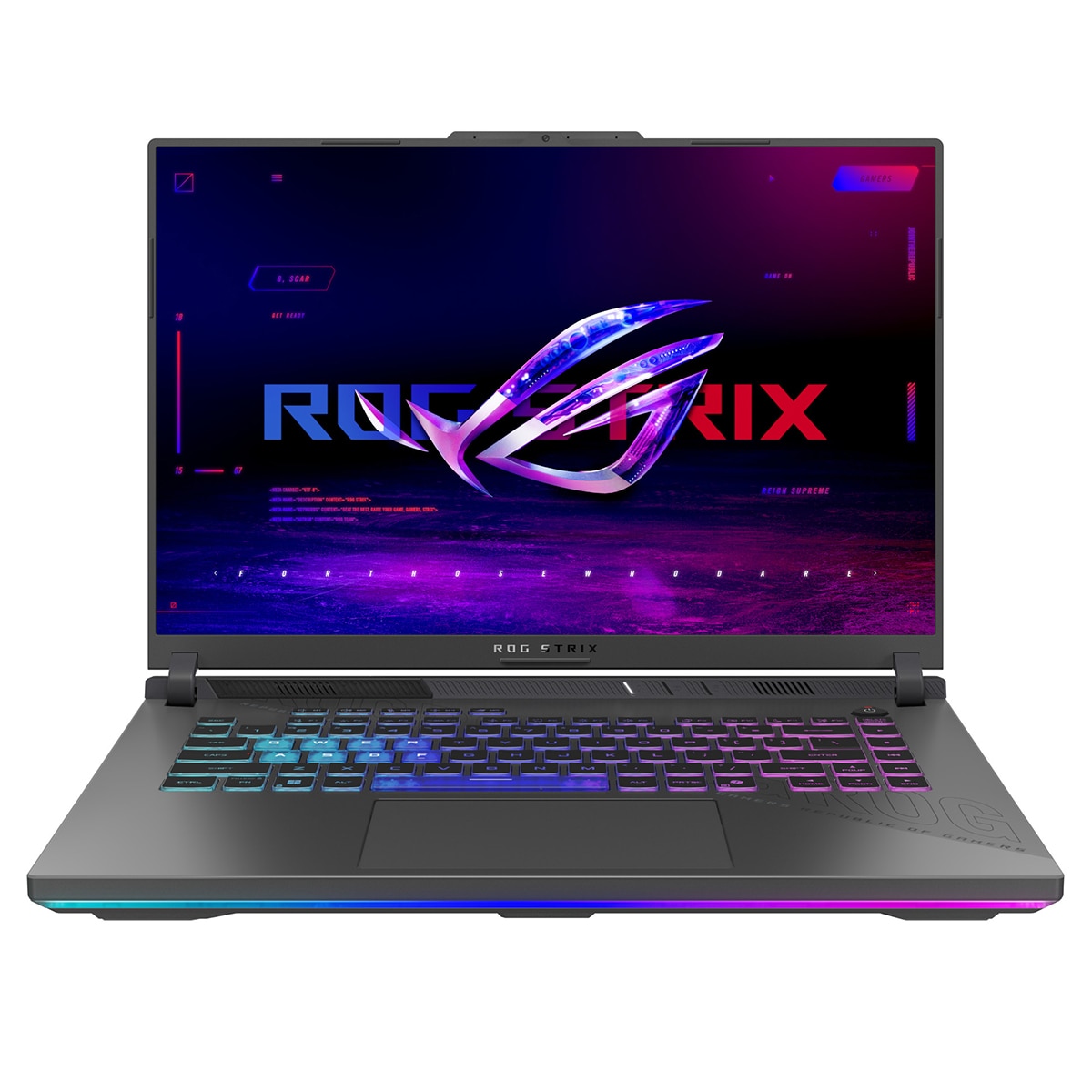 Asus - Portátil Gaming ASUS ROG Strix G16 G614PR-RV031, Ryzen 9-8940HX, 32GB, 1TB SSD, Nvidia RTX 5070 Ti 12GB, 16", Sin SO.