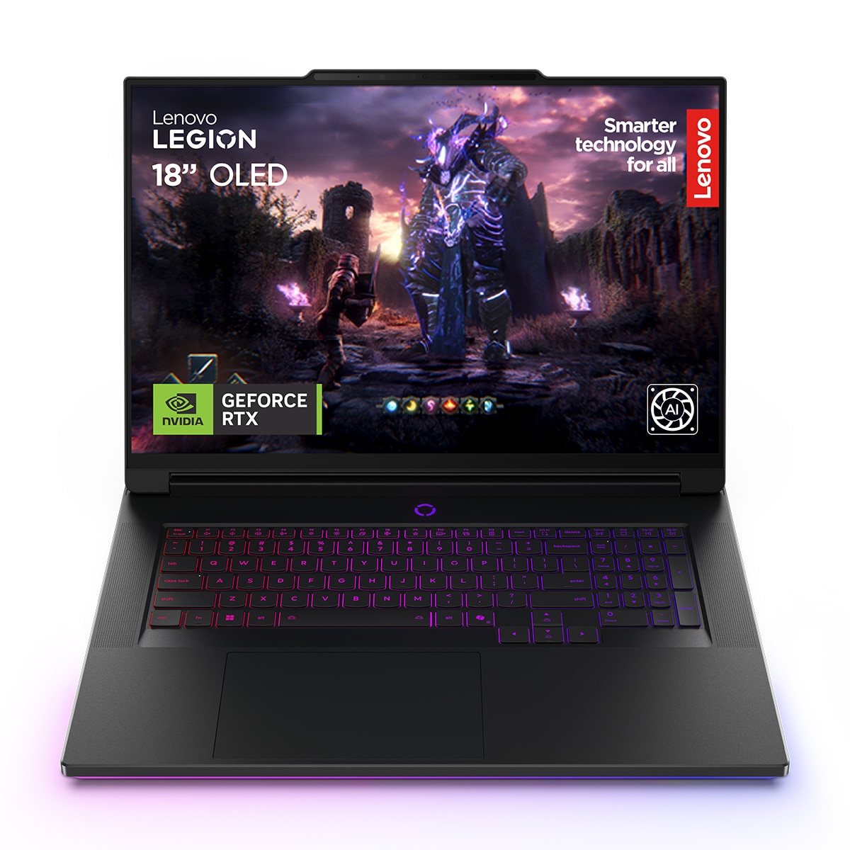 LENOVO - Portátil Gaming Lenovo Legion 9 18IAX10, Intel Core Ultra 9-275HX, 64GB, 2TB SSD, Nvidia GeForce RTX 5080 16GB, 18", W11.