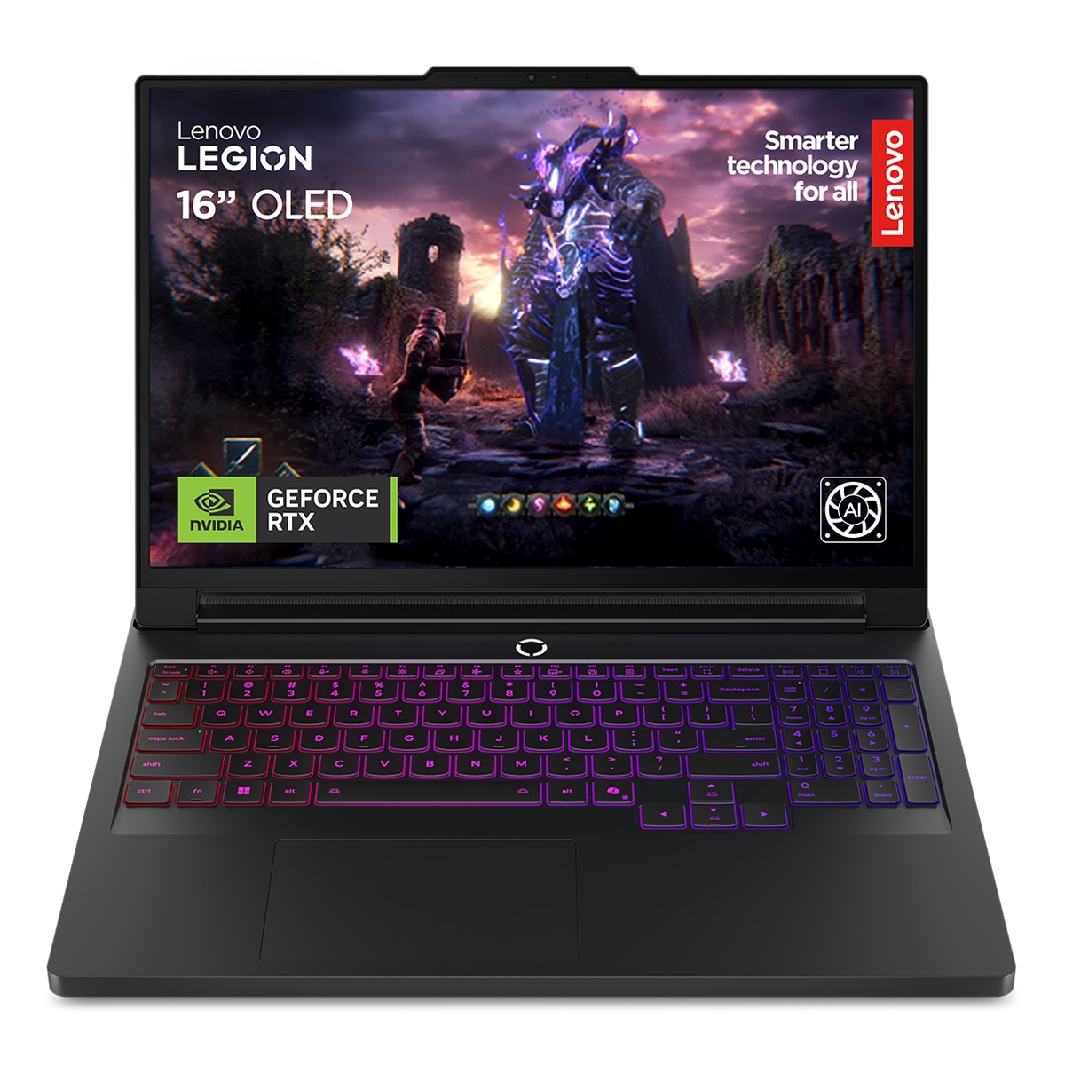 Imagen 0 de Portátil Gaming Lenovo Legion Pro 7 16IAX10H, Intel Core Ultra 9-275HX, 64GB, 2TB SSD, Nvidia GeForce RTX 5080 16GB, 16", W11