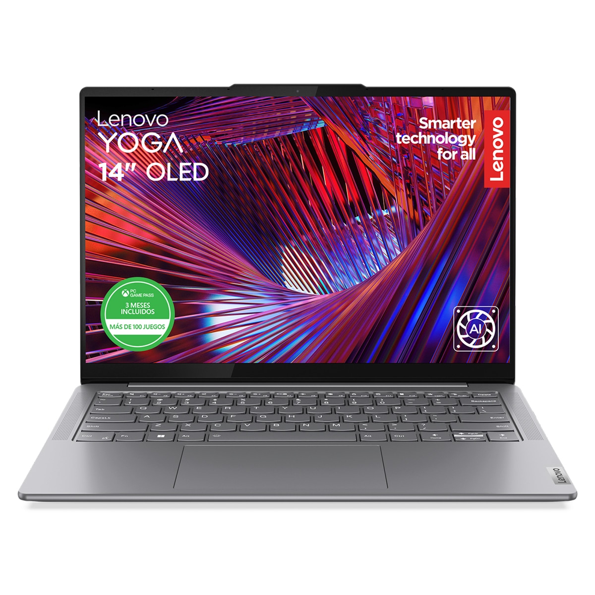 Portátil Lenovo Yoga Slim 7 14IMH9, Intel Core Ultra 5-125H, 16GB