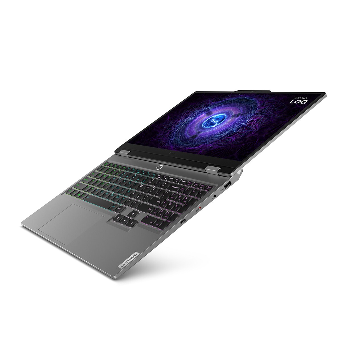 Portátil Gaming Lenovo LOQ 15IAX9, i5-12600HX, 16GB, 512GB SSD, Nvidia GeForce RTX 4050 6GB, 15,6", W11 Gris Lunar-4