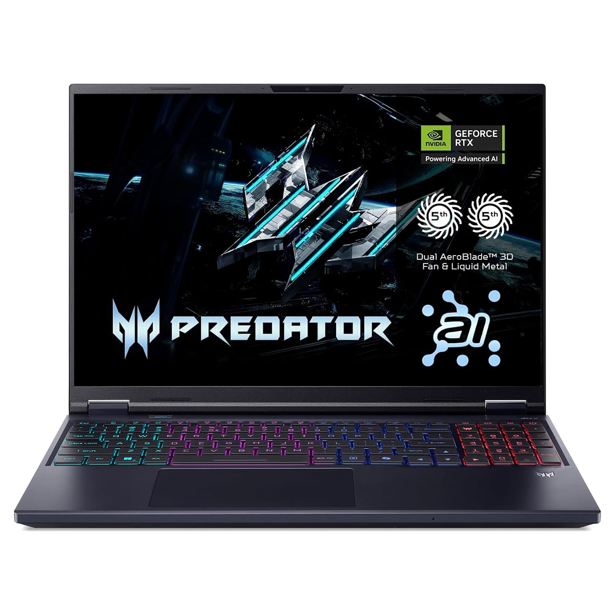 Imagen 0 de Portátil Gaming Acer Predator Helios Neo 16 PHN16-73, Intel Core Ultra 9-275HX, 32GB, 1TB SSD, Nvidia GeForce RTX 5070 8GB, 16", W11