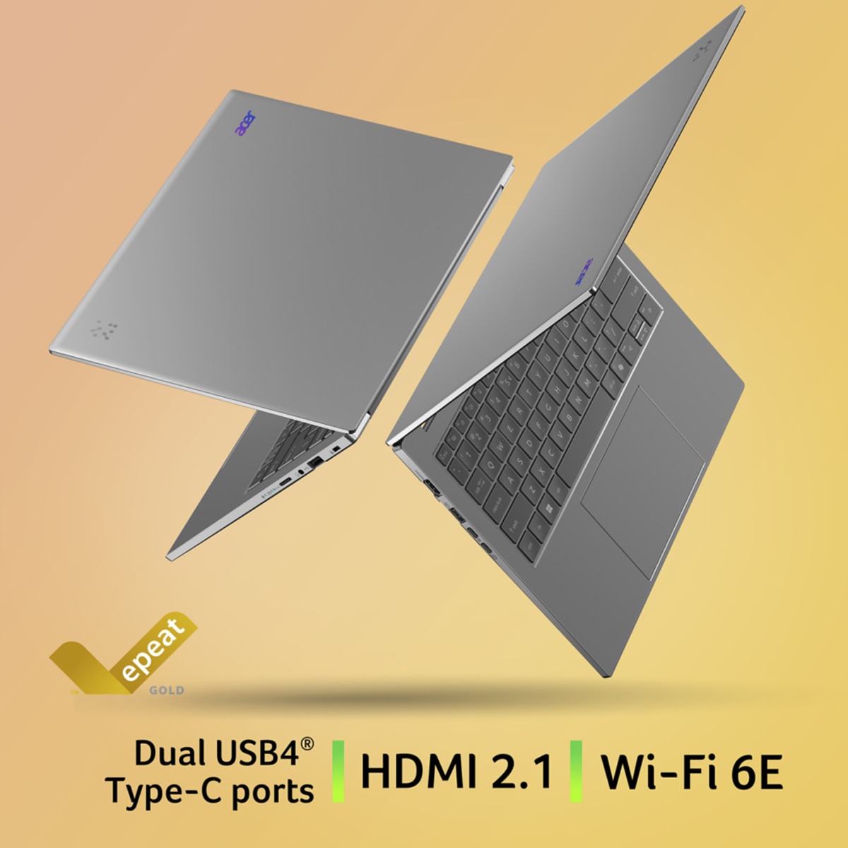Portátil Acer Aspire 14 AI A14-61M Copilot+ PC, Ryzen AI 5-330, 32GB, 1TB SSD, 14", W11 Plata-6