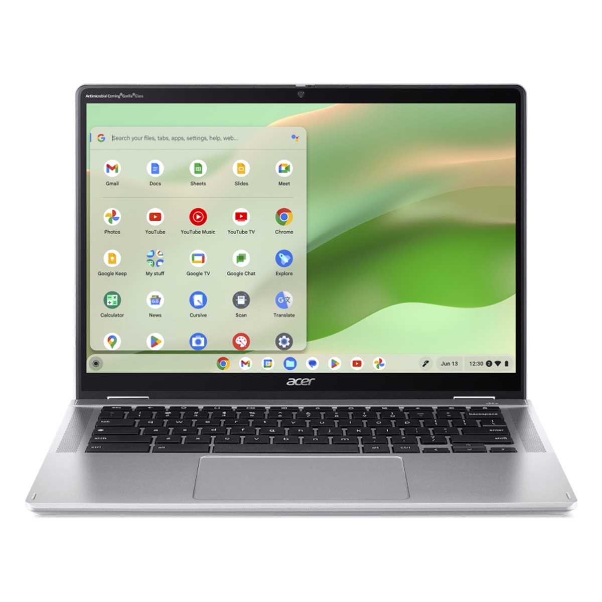 Imagen 2 de Portátil Acer Chromebook Spin 314 CP314-2HN-C2JK, Intel N100, 8GB, 128GB eMMC, 14", ChromeOS - Plata Plata