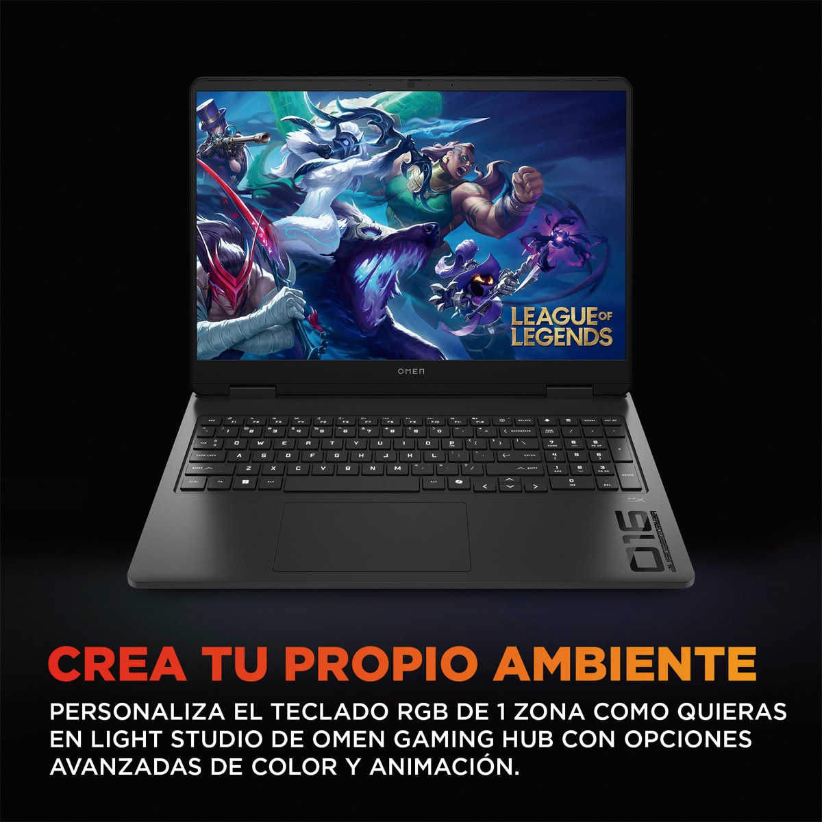 Portátil Gaming HP OMEN Slim 16-an0048ns, Intel Core Ultra 7 255H, 32GB, 1TB SSD, Nvidia GeForce RTX 5070 8GB, 16", W11 Negro-8