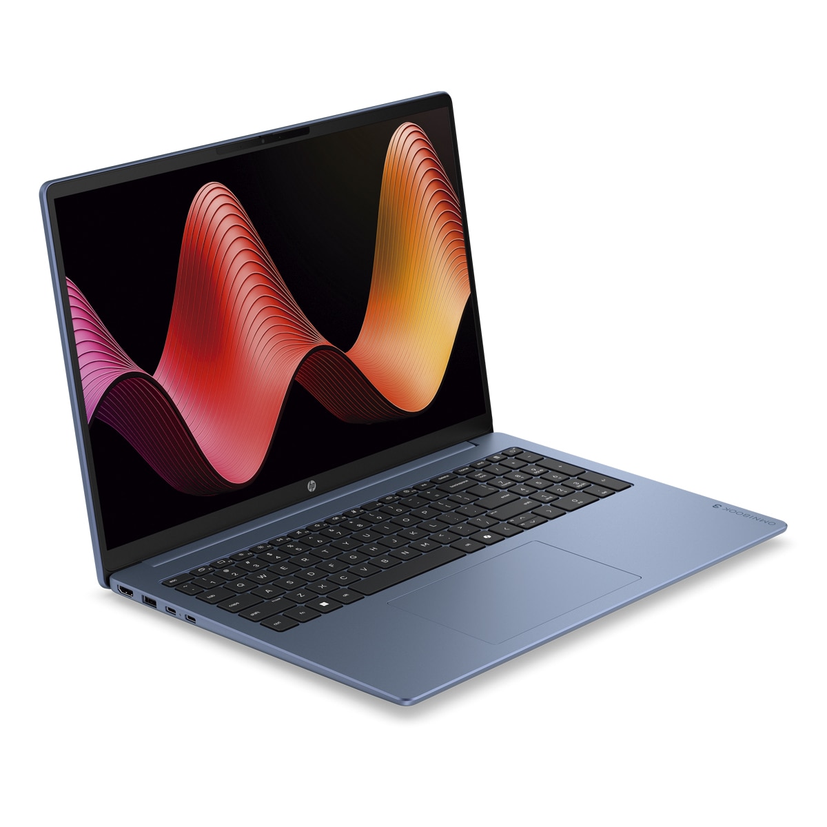 Portátil HP OmniBook 3 16-bu0000ns, Intel Core 5 120U, 16GB, 512GB SSD, 16", W11, Sin cargador Azul-2