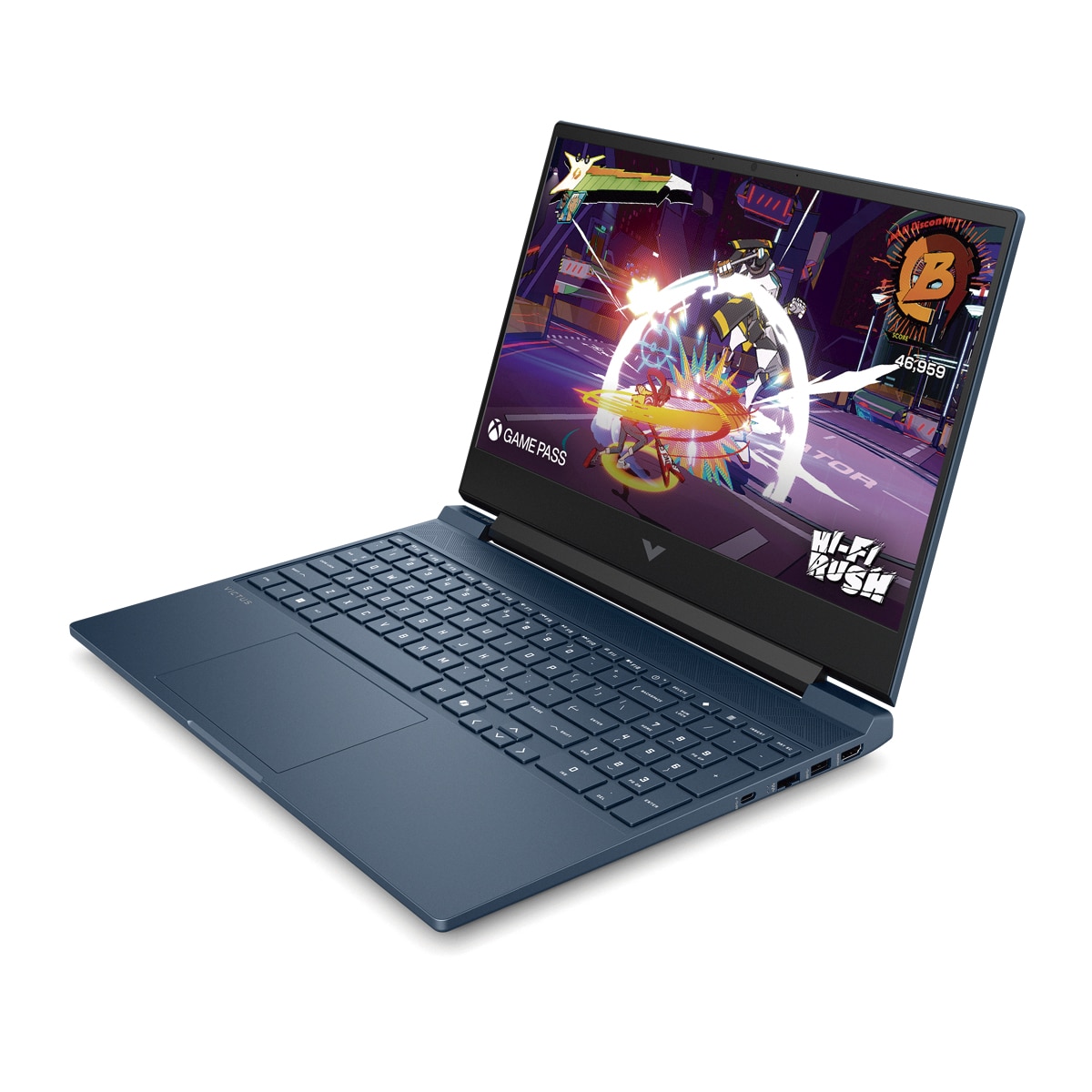 Portátil Gaming VICTUS 15-fa2065ns, Intel Core 7 240H, 16GB, 1TB SSD, Nvidia GeForce RTX 5050 8GB, 15,6", W11 Azul-4