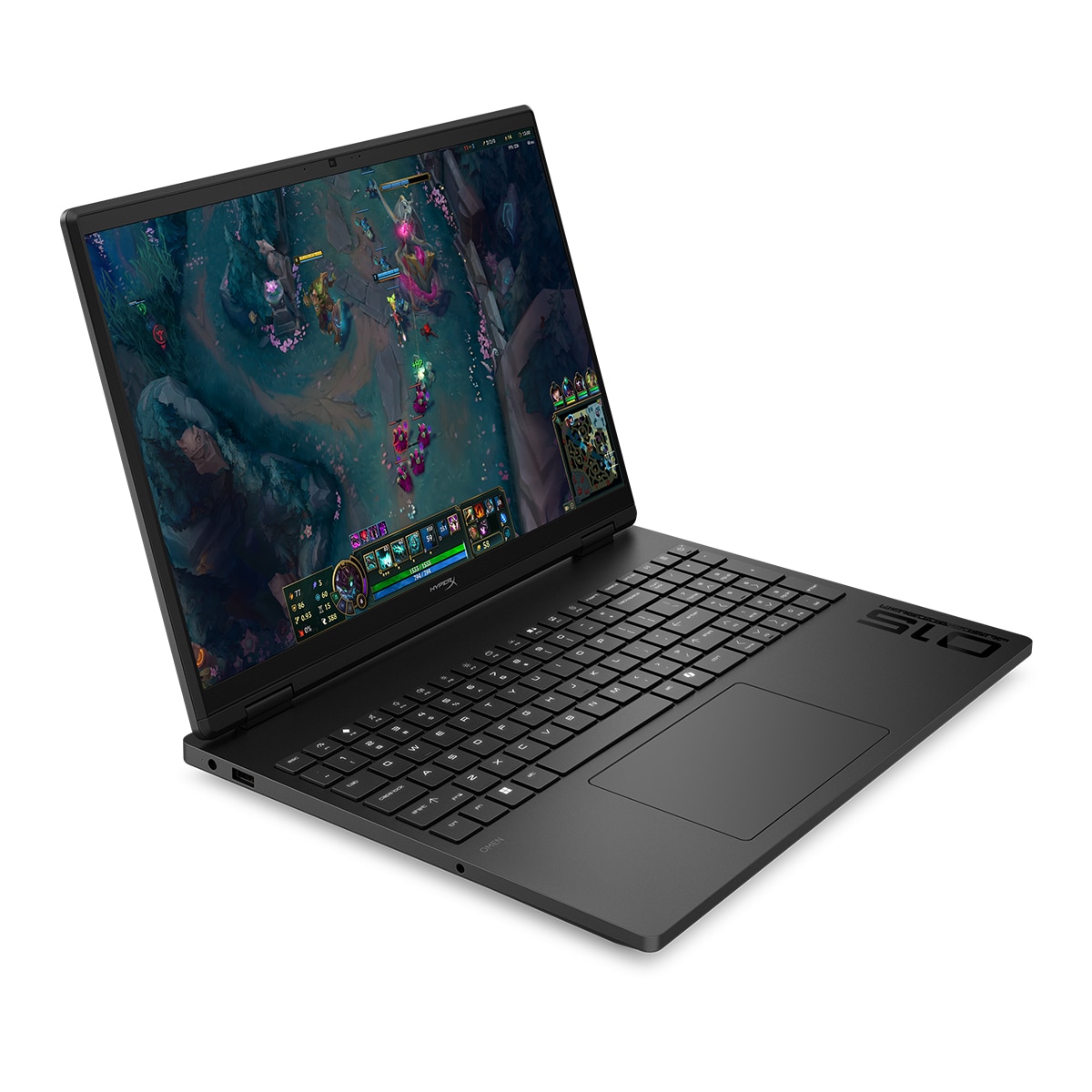 Portátil Gaming HyperX OMEN 15-gb0002ns, Ryzen 7-260, 24GB, 1TB SSD, Nvidia GeForce RTX 5060 8GB, 15,3", W11, Sin cargador Negro-2