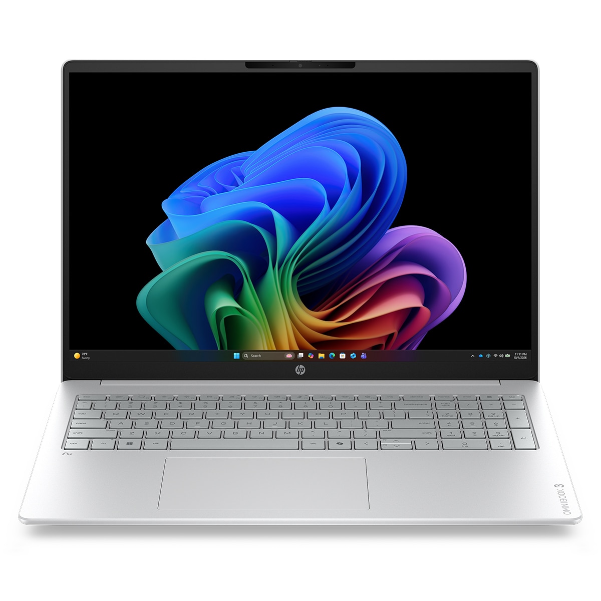 Portátil HP OmniBook 3 16-bs0013ns, Copilot+ PC, Intel Core Ultra 7 355, 24GB, 1TB SSD, 16" OLED, W11, Sin cargador - Plata Plata-1