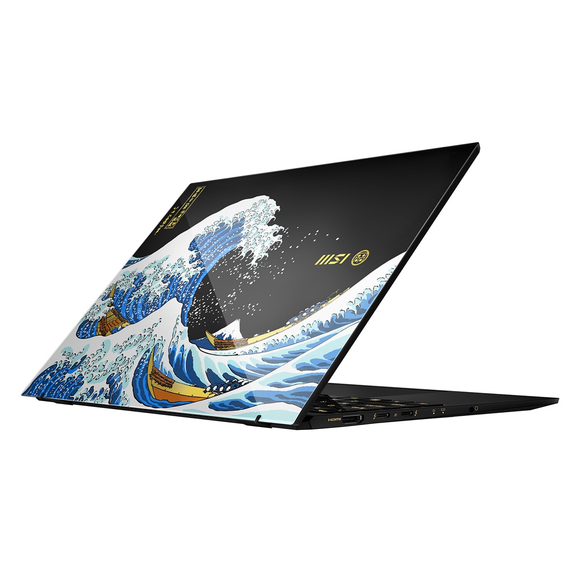 Portátil MSI Prestige 13 AI+ Ukiyo-e Edition A2VMG-221ES, Intel Core Ultra 9-288V, 32GB, 2TB SSD, 13,3", W11 Negro-6