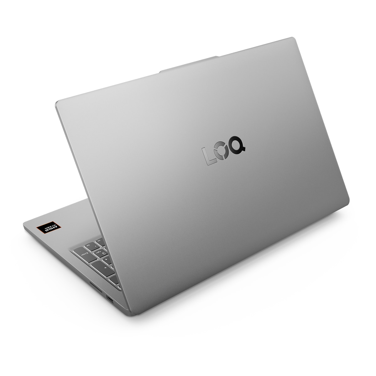Portátil Gaming Lenovo LOQ15ARP10E, Ryzen 7-7735HS, 16GB, 512GB SSD, Nvidia GeForce RTX 4050 6GB, 15,6", W11 Gris Lunar-4