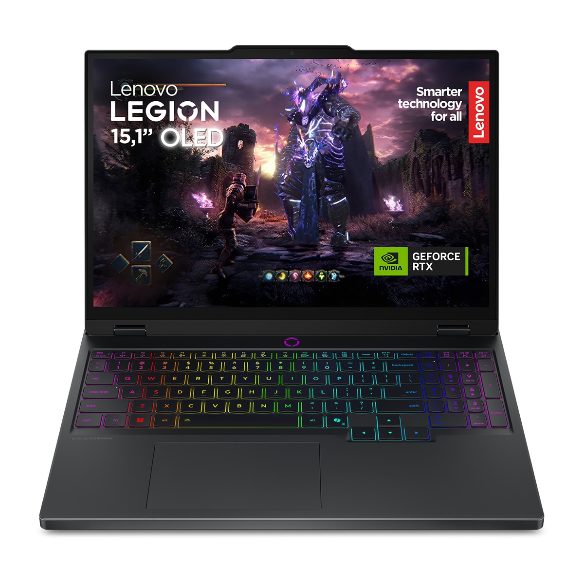 Imagen 0 de Portátil Gaming Lenovo Legion 5 15AHP10, Ryzen 7-260, 32GB, 1TB SSD, Nvidia Geforce RTX 5060 8GB, 15,1" OLED, W11