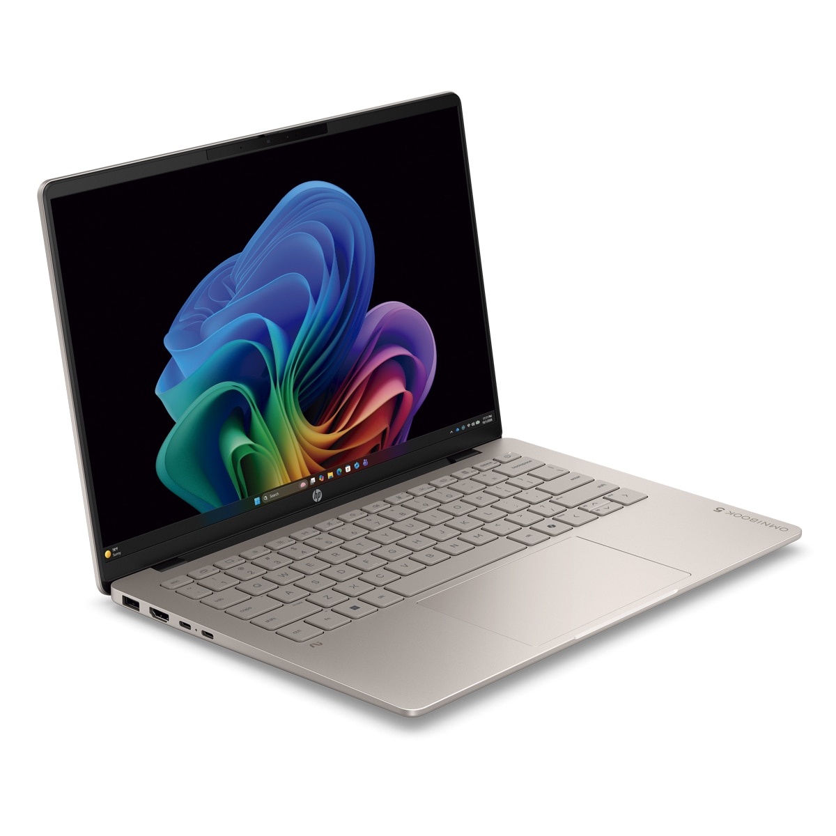 Portátil HP OmniBook 5 14-hh0010ns, Copilot+PC, Sin cargador, Intel Core Ultra 9-386H, 32GB, 1TB SSD, 14" OLED, W11 - Dorado Dorado-2