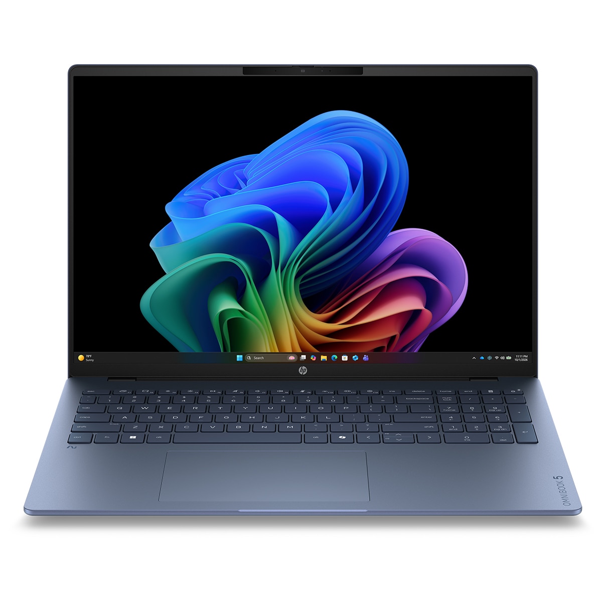 HP - Portátil HP OmniBook 5 16-bp0005ns, Copilot+PC, Sin cargador, Ryzen IA 9-465, 32GB, 1TB SSD, 16" OLED, W11.