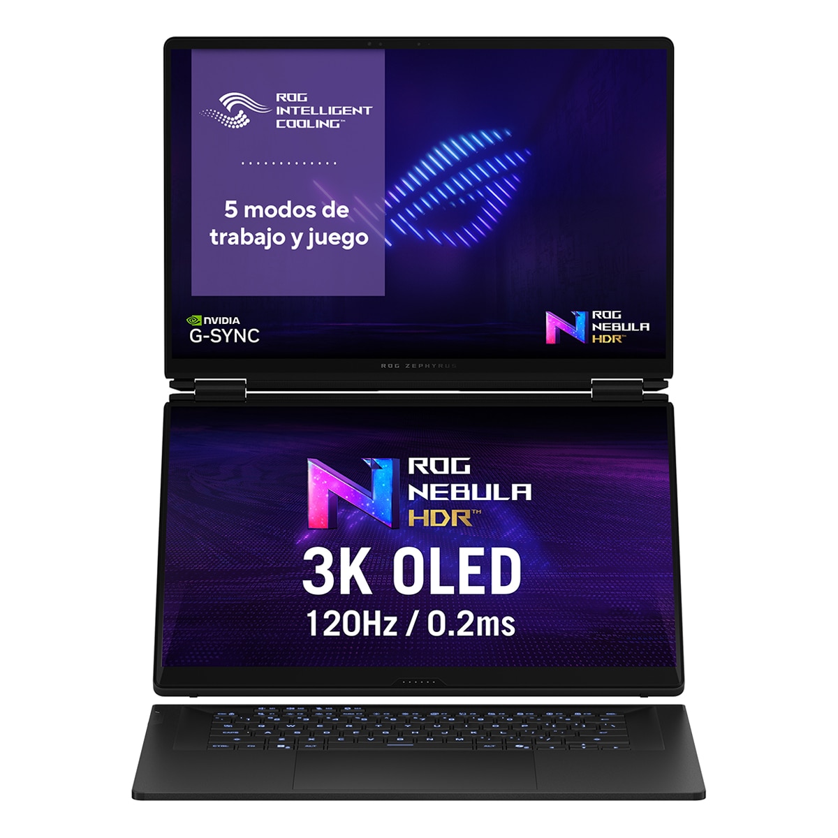 Portátil Gaming ASUS ROG Zephyrus DUO 16 GX651AX-SR010W, Intel