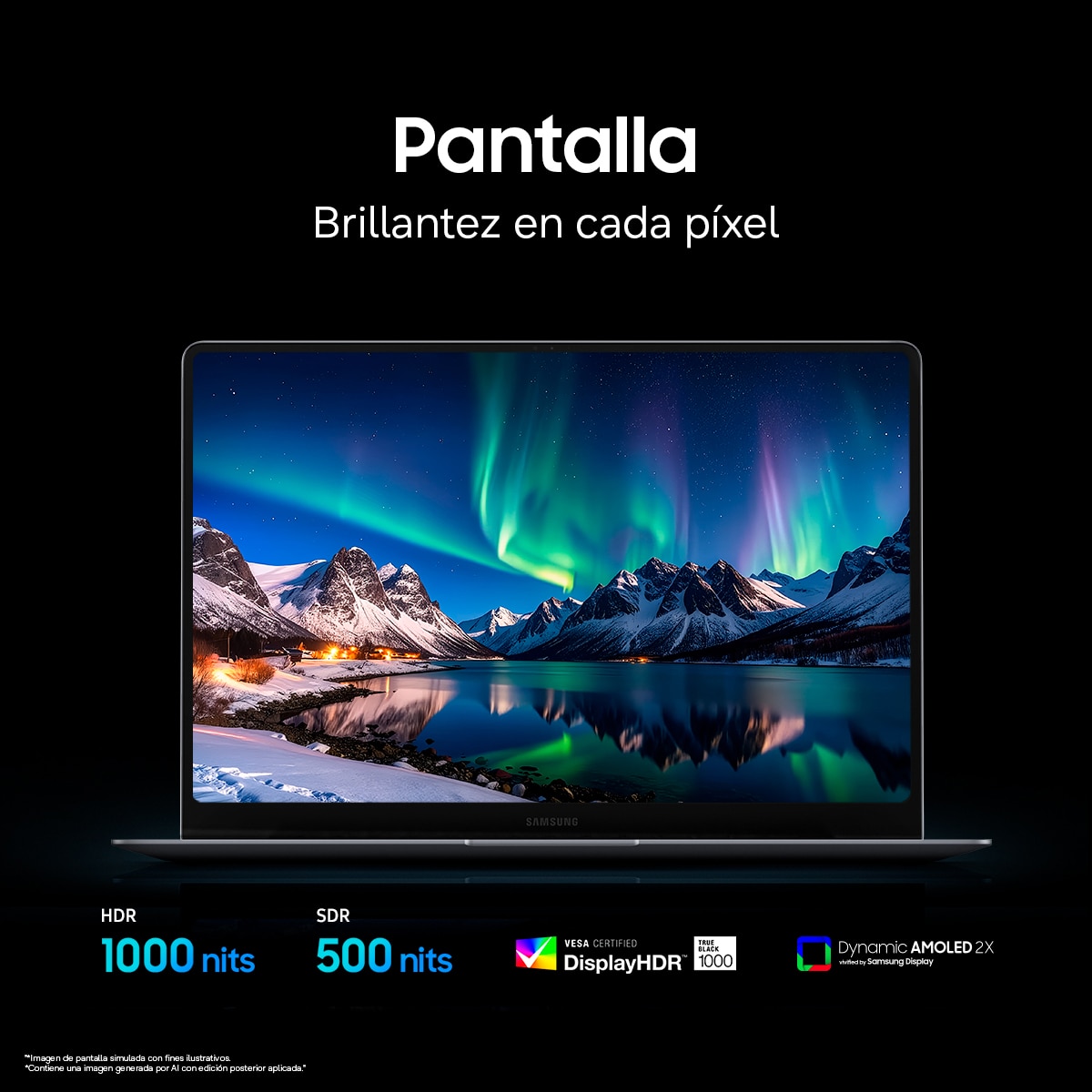 Portátil Samsung Galaxy Book6 Pro, Copilot+ PC, Intel Core Ultra 7-356H, 16GB, 512GB SSD, 16", W11 Gris-7