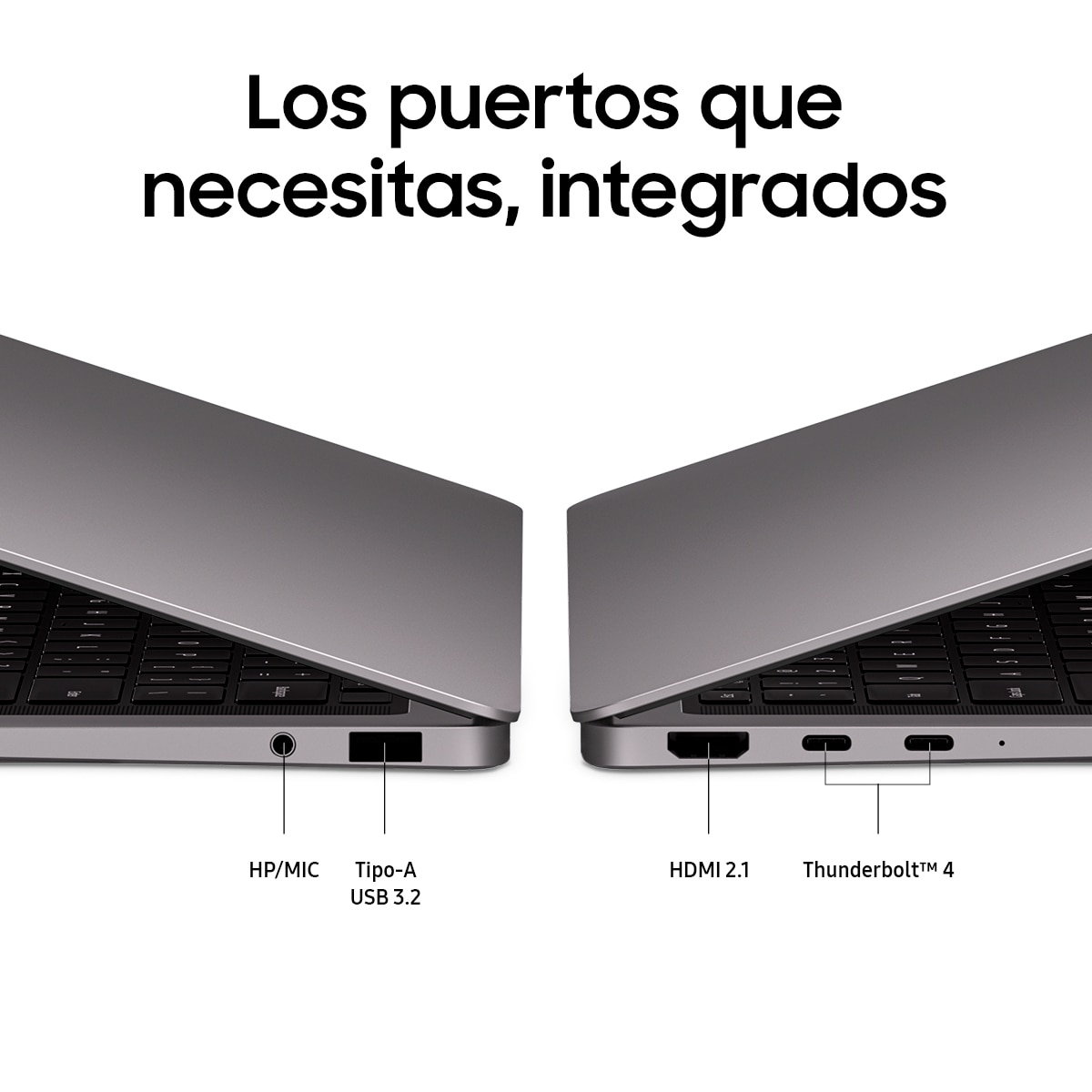 Portátil Samsung Galaxy Book6 Pro, Copilot+ PC, Intel Core Ultra 7-356H, 16GB, 512GB SSD, 16", W11 Gris-9