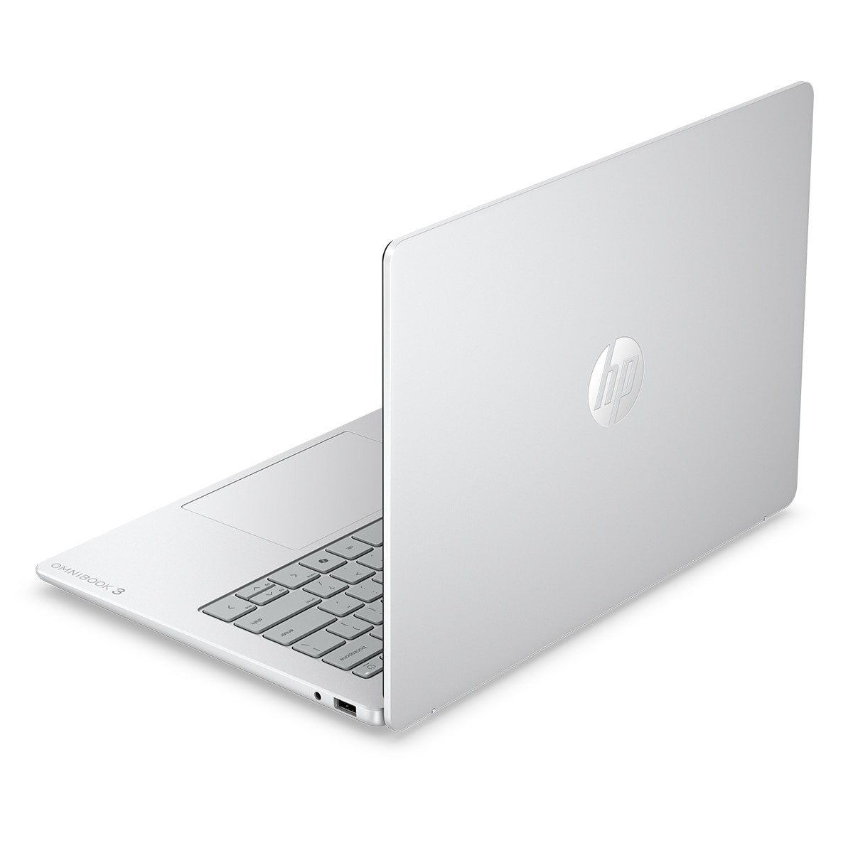 Portátil HP OmniBook 3 14-ht0007nsx, Intel Core Ultra 5 225U, 8GB, 512GB SSD, 14", W11, Sin cargador Plata-3